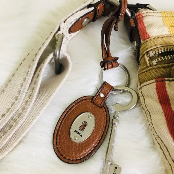 Fossil Crossbody Multiple Color Canvas Bags - Picture 2 of 8